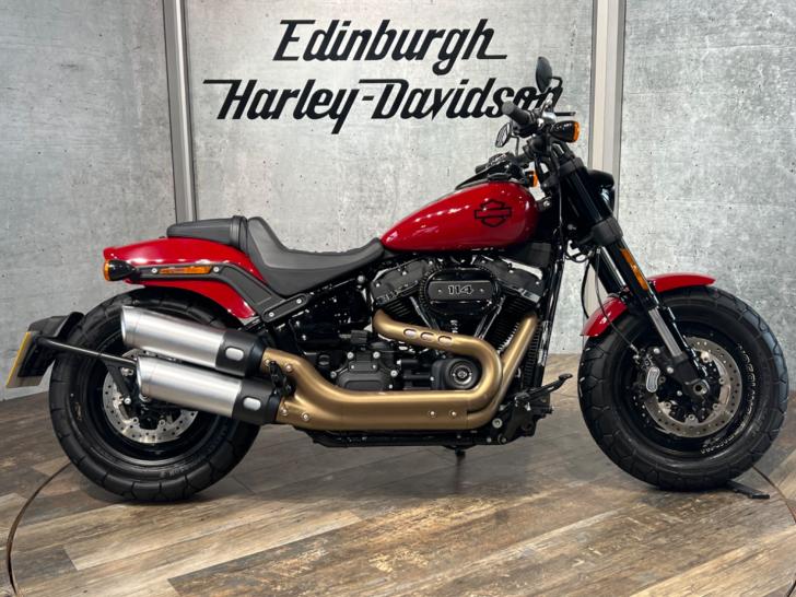 Softail fat deals bob 114