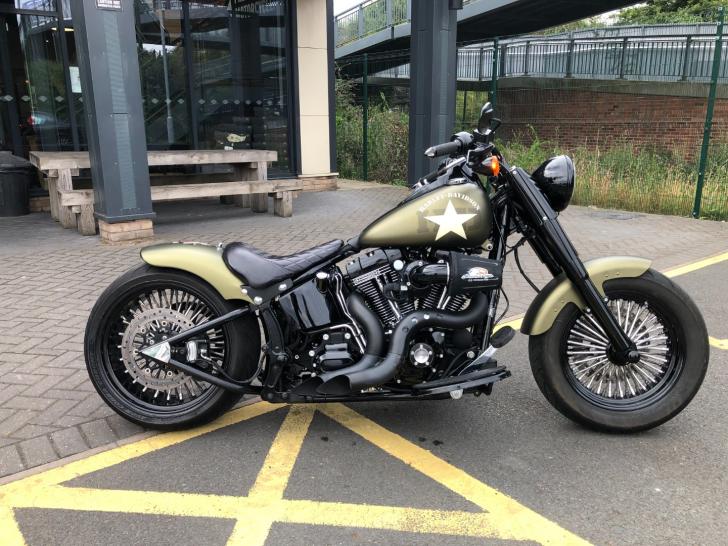 Softail slim shop s custom