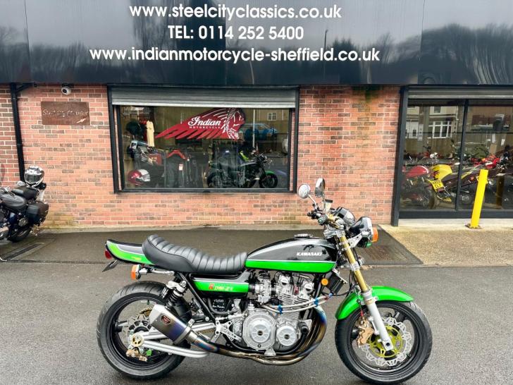 Here's a photo of the KAWASAKI Z1000, currently available for sale at Steel City Classics