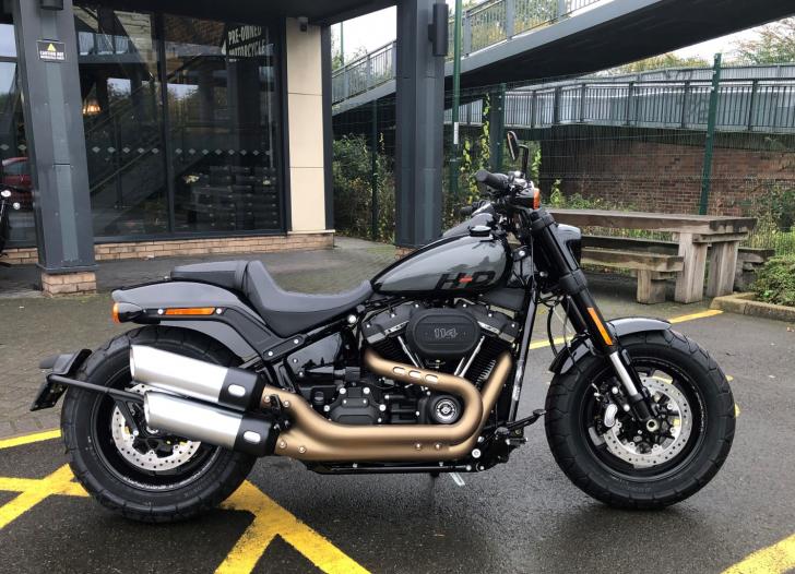 Harley davidson fat bob deals 114 for sale